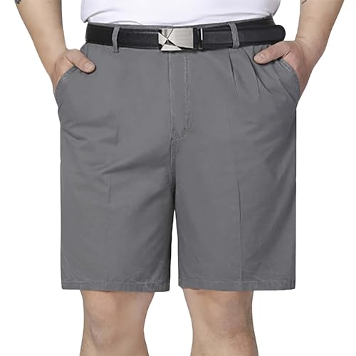 Pantalones chinos para hombre, corte regular, corto, cargo para el tiempo libre, pantalones cortos de verano, transpirables, pantalones cortos de entrenamiento con botones, pantalones cortos cargo