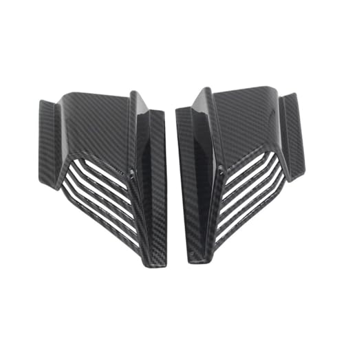 Ailes aérodynamiques de moto pour stabiliser la conduite et dévier le flux d'air