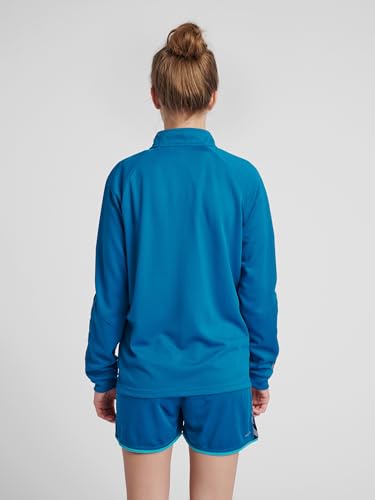 hummel Womens hmlAuthentic Poly Zip Jacket, Blue, Small – Ansicht 5