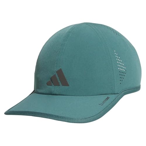Adidas Superlite Cap, Athletic Hats For, Men's Caps, Running Hat Men Gorra de béisbol, Verde Azulado preloved/Negro / 3.0, Talla única Hombres
