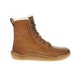 Vivobarefoot Womens Gobi Warmlined Round Toe Lace Up Casual Boots Ankle Low Heel 1-2' - Brown - Size 37 M