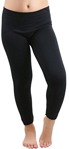 ToBeInStyle Girl’s Fun Seamless Poly Blend Lightweight Opaque Capri Tights