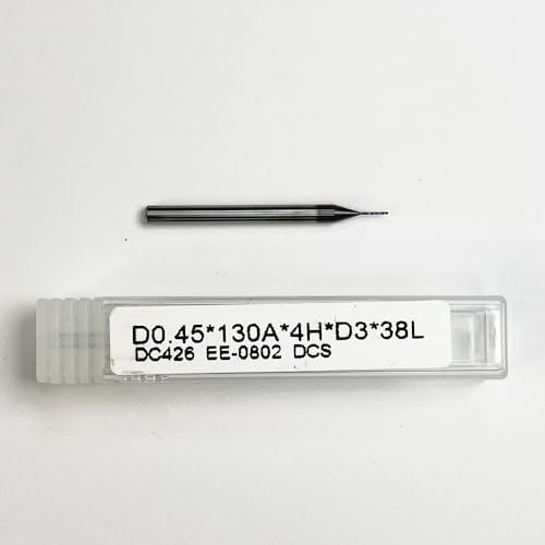 HUAZHICHUN D0.45 * 130A*4H*D3*38L Diameter0.45/Angle130/Edge length4/Handle length3/Overall length38