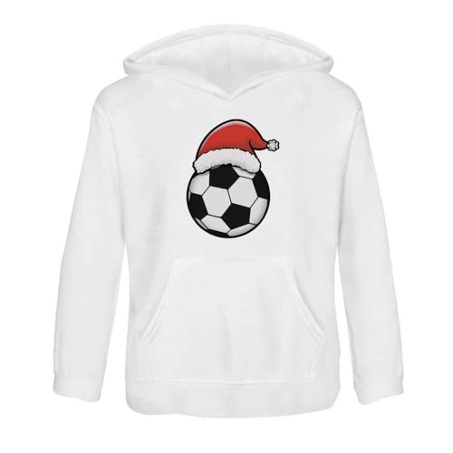 Azeeda 'Christmas Football' Children's Hoodie/Hooded Sweater (KO042512)