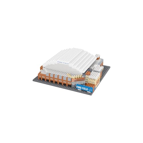 Image of FOCO NFL Unisex-Adult NFL Team Construction Blocks 3D Mini BRXLZ Stadium