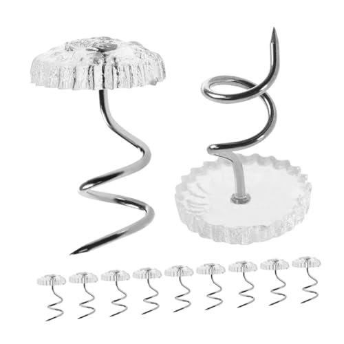 Operitacx Upholstery Pins Set 100pcs Sofa Cover Pins Seamless Sheet Fasteners Bedskirts Tacks Quilt Retainer Home Decor