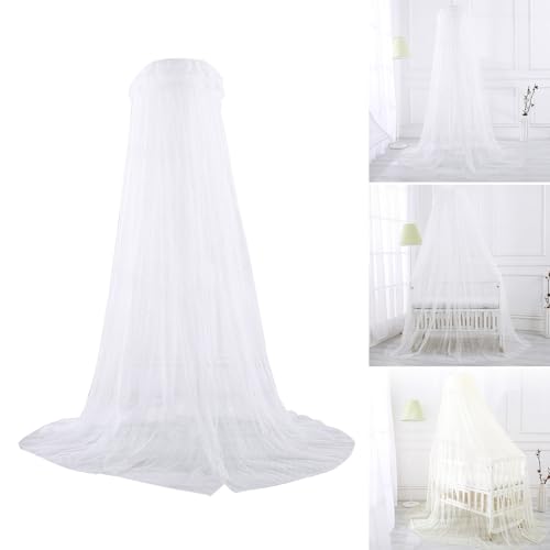 Filet pliable pour berceau avec ciel de lit et rideau de décoration