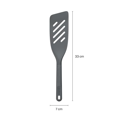 Zyliss E980237 Fish Spatula, Sustainable Wheatstraw/Silicone, Fish Turner, Head is Slotted, Non Stick and Heat Resistant - Image 2