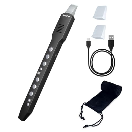 electric saxophone digital wind instrument set with midi connectivity 10 musical tones bluetooth midi and rechargeable battery - ideal for beginners and professionals ewi instrument