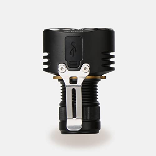 Niwalker Et Mini V2S 365Nm Uv Flashlight, Magnetic Tailcap Handheld Flashlights, Type-C Rechargeable Flashlight,Dimming 2100 Lumen Edc Led Pocket Flashlight,Battery Included - Uv & Nw #TOP5