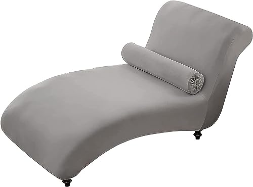 ELYSYSRL Copri Chaise Longue Elasticizzato Senza Braccioli per Soggiorno Fodera per Chaise Longue Copertura per Chaise Longue (Color : #21)