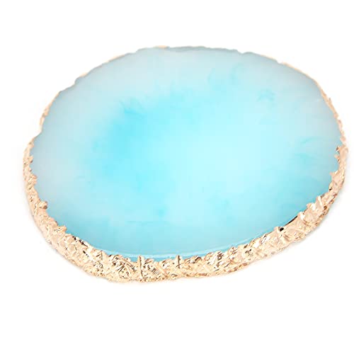 Annadue Palette à Ongles, Plaque de Mélange de Pigments de Vernis à Ongles en Résine pour la Pratique du Dessin de Couleurs de Manucure, Outil de Palette de Manucure Idéal pour Les Salons d'art