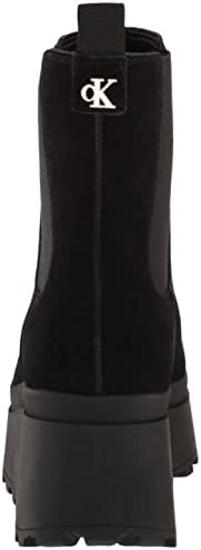 Calvin Klein Women's NEVIA Ankle Boot, Black, 7.5 | Image 2