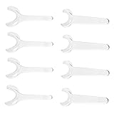 Dental T-Shape Intraoral Cheek Lip Retractor S+L Mouth Opener Autoclavable Lip Expander for Teeth Whitening Whiteng Oral Inspection