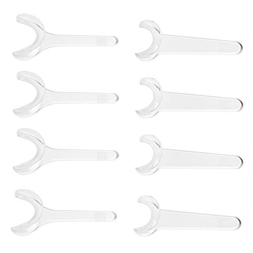 8 pcs/(4 Sets S+L) Écarteur de joues intraoral en forme de T pour l'ouverture des lèvres Cover