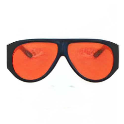 ADE WU Trendy Aviator Sunglasses for Women Men Retro Vintage Oversized 70s Thick Pilot Style Sun Glasses3