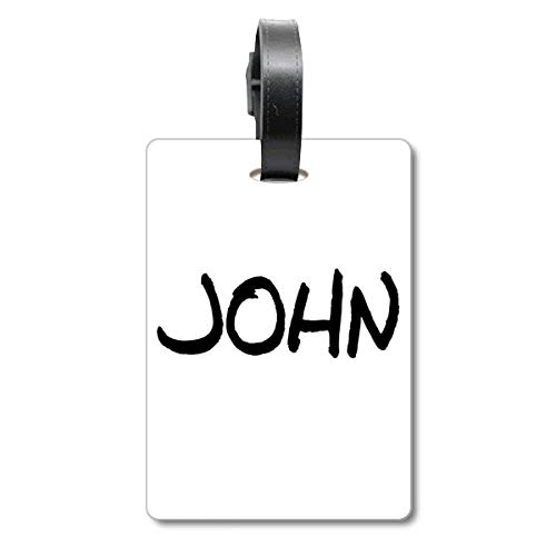 Étiquette pour valise John Cruise en finition durable