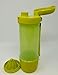 Tupper TUPPERWARE to Go Eco Fresh Infuse Infuser con spremiagrumi 700 ml giallo lime con nastro, borraccia ecologica EcoEasy Sport Detox