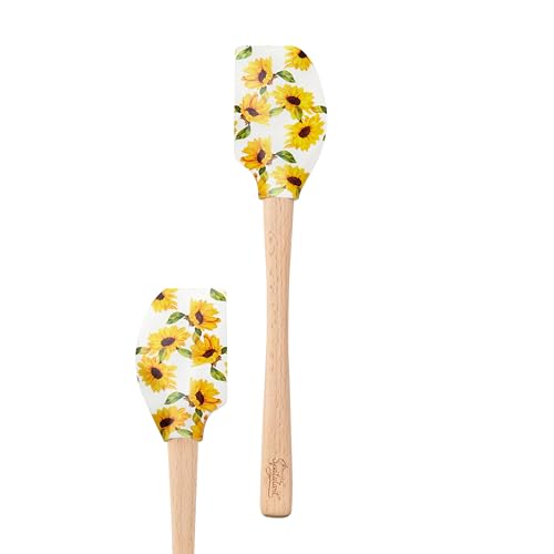 Tovolo 1000467 Sunflower Field Wood Handled Spatulart Spatula thumb #4