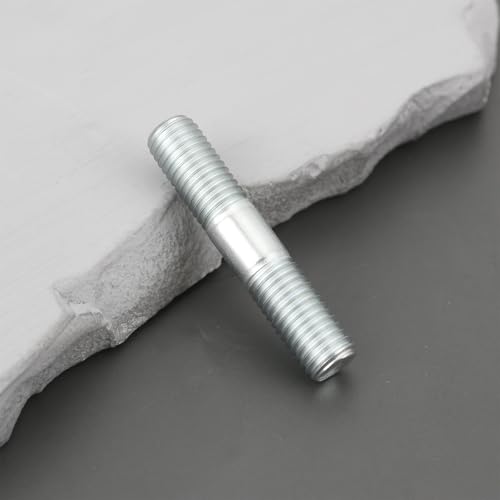 Pernos de escape M7 x 37mm de doble cabeza con rosca firme para motor Piaggio 5