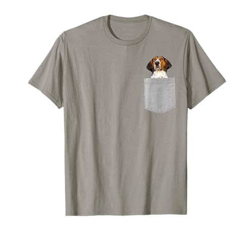 Dog in Your Pocket Treeing Walker Coonhound T-Shirt