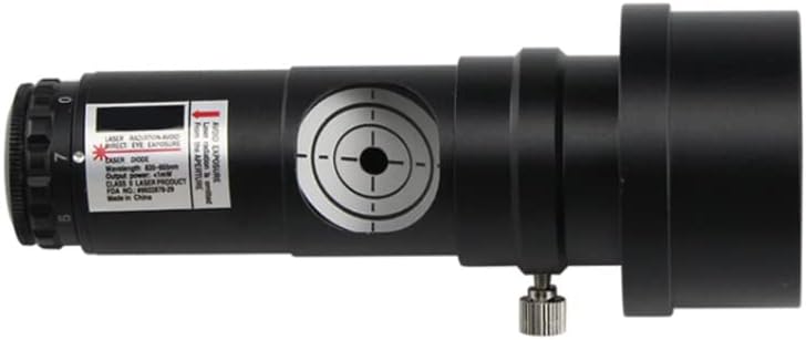 1.25" Red Laser Collimator Mirror Reflector Telescope Calibrator with 2" Adapter Sleeve for Telescope Collimation