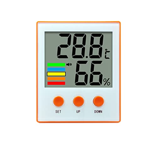 DECHOUS Small Hygrometer Professional Digital Hygrometer Mini Digital Room Humidity Gauge Temperature Humidity Gauge Meter Mini LCD Mini Room Household Hygrometer Thermometer Indoor