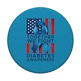 Zoom IMG-2 novembre indossiamo blue diabetes awareness Zoom IMG-2 novembre indossiamo blue diabetes awareness