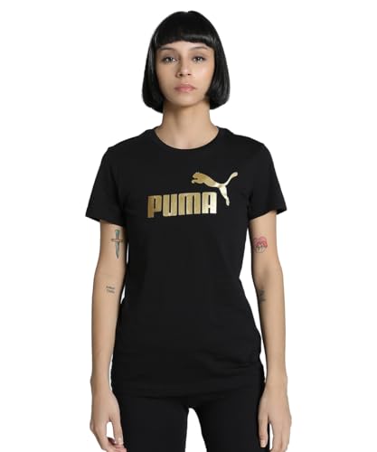 PUMA Unisex ESS Metallic No. 1 Logo Tee Tees (1er Pack) L
