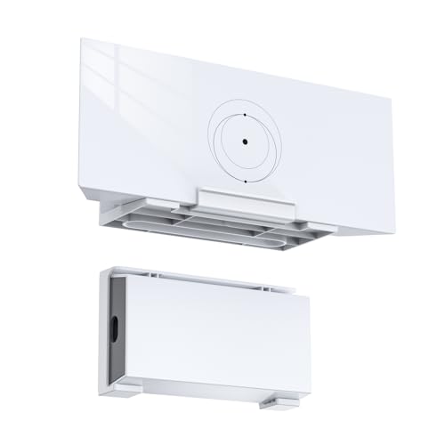 Starlink Gen 3 Router Mount + StarLink V3 Power Supply Brackets Holder - Star Link Internet Kit Satellite, Signal Integrity Space Saving, ABS Stability Wall Holder