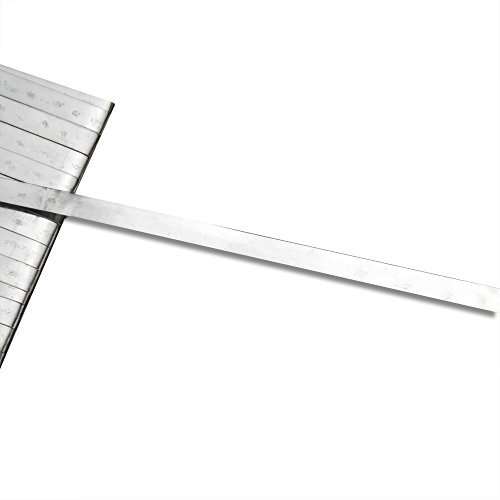 Vikocell 10 Meters Tinned Copper Wire Solar Cell Busbar Tabbing Wire for DIY Solar Panel Soldering (10M * 5MM * 0.2MM)