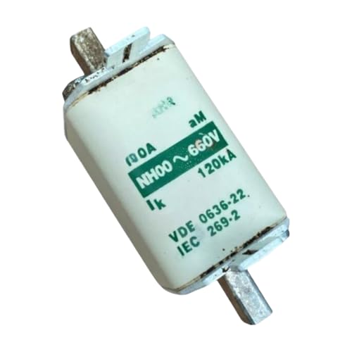 Fusible NH00C aM 80A haute capacité de coupure pour armoire