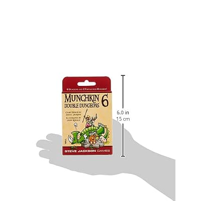 Steve Jackson Games Munchkin 6 Double Dungeons