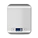 Wielofunkcyjna cyfrowa skala kuchni ze stali nierdzewnej Skala gramowa do gotowania do pieczenia gospodarstwa domowego skali elektronicznej 22lb 10 kg (Color : Silver)
