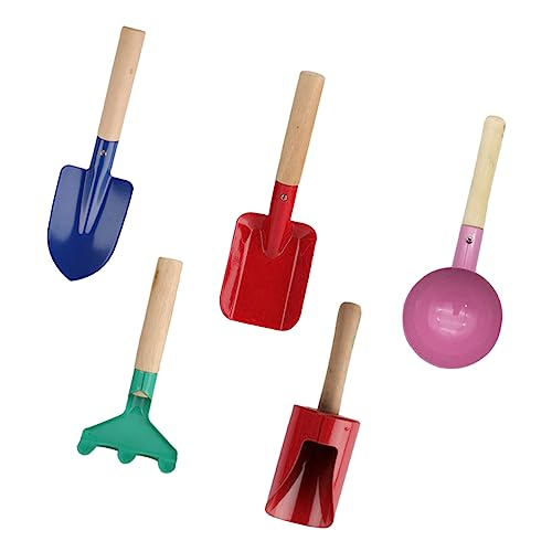KOMBIUDA 1satz Junge Mädchen Gartenwerkzeuge Mit Holzgriff Geeignet Für Kleine Hände Leicht Und Handlich Zum Pflanzen Und Spielen Im Garten