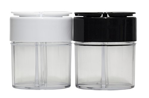 Four Season multi-chamber spice Jar, a great spice rack storage solution for keeping the essential, herbs, spices, and cooking powders in one place.