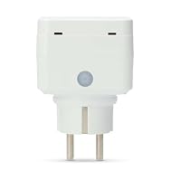 Nedis SmartLife Smart Stecker - Zigbee 3.0 - IP44 - Leistungsmesser - 3680 W - Type F (CEE 7/7) - -10-40 °C - Android/IOS - Weiss - 1 Stück – Ansicht 3