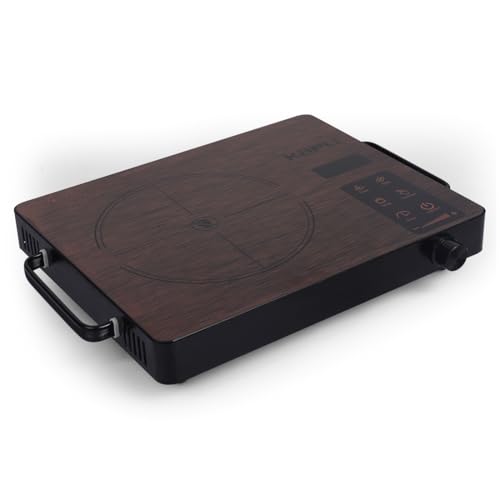Image of Kapli Infrared Cooktop | Compatible With All Cookware (Brown - 2500W)