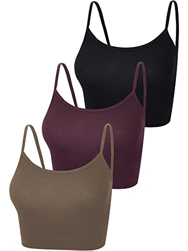 Image of Boao Women Cropped Cami Tank Tops