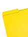Smead File Folder, Reinforced 1/3-Cut Tab, Legal Size, Yellow, 100 per Box (17934)