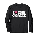 I Love The Goalie Cute Soccer Goalie Family Grandma Mom Long Sleeve T-Shirt