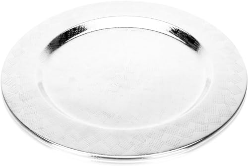Ø 35 cm Platzteller Edelstahl silberner Dekoteller Weihnachten Servierteller rund Dekoplatte Metallteller Deko Unterteller Silber Deko Teller Silberteller für Kerzen Edelstahl Platzteller Hammerschlag Ø 35 cm Platzteller Edelstahl silberner Dekoteller Weihnachten Servierteller rund Dekoplatte Metallteller Deko Unterteller Silber Deko Teller Silberteller für Kerzen Edelstahl Platzteller Hammerschlag
