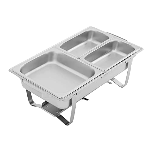 Chafing Dish - 2 St. - 2X8 L - Inkl. Gn-BehåLlare - Royal Catering - 3