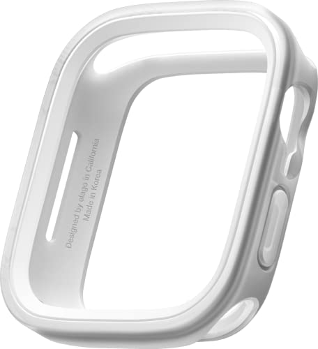 �yelago�z Apple Watch Series 9 8 7 41mm SE 40mm �Ή� �P�[�X �t���[�� �t���ւ� �\ TPU �ی�P�[�X Apple�E�H�b�` �ی�J�o�[ [ AppleWatch �A�b�v���E�H�b�` 41 & 40 mm �e�� 