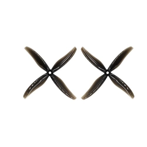 Hélices 6038 pour drone de 5,1 pouces, pales de 6 pouces grises idéales pour le vol de précision