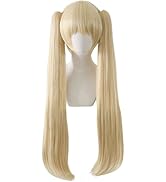Amazon.co.jp: 重音テト コスプレウィッグ 反重力ヘアスタイル かつら