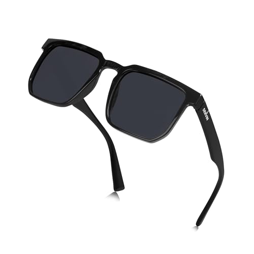 Image of Dervin Square Polarized UV Protected Sunglasses for Men and Women