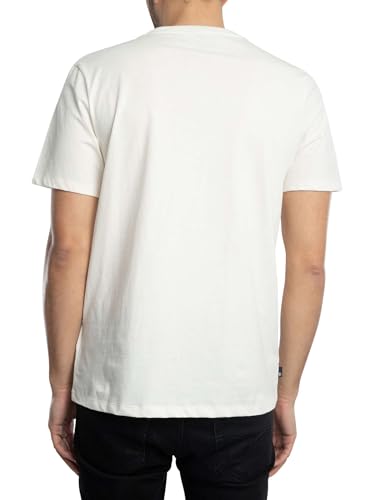 Timberland Para Hombre. TB0A5UPQCM91 Camiseta Kennebec River Blanco (S), Casual, AlgodóN, Manga Corta - 3