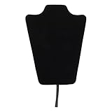 Abaodam Présentoir à Colliers en Velours Petit Format 223 X 17 CM Buste Support à Bijou...