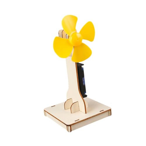 TTETTZ Giocattolo Modello Ventilatore Fai da Te, Giocattolo Educativo, Tecnologia, Invenzione, Scienza, Piccolo Set di Esperimenti